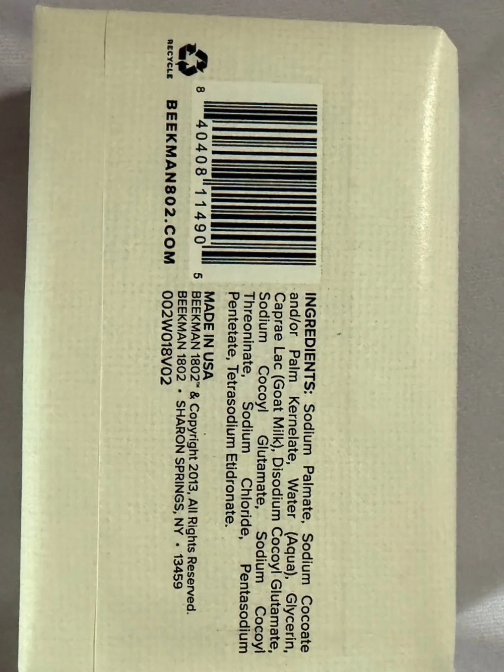Beekman 1802 never size brand